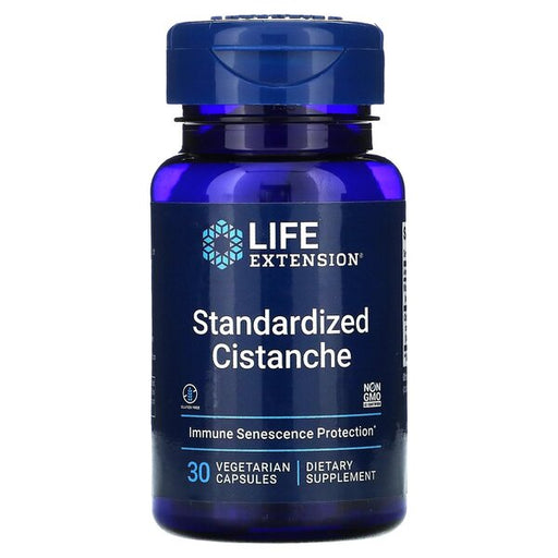 Life Extension Standardized Cistanche - 30 vcaps | High-Quality Health and Wellbeing | MySupplementShop.co.uk