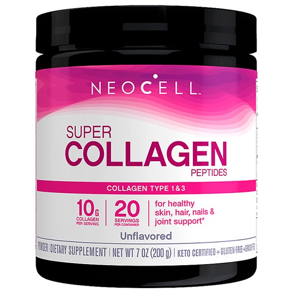 NeoCell Super Collagen Type 1 & 3 - Unflavored - 200g - Joint Support at MySupplementShop by NeoCell