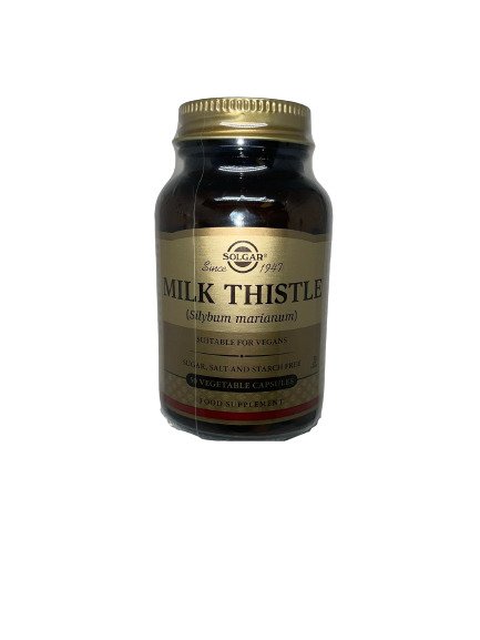 Solgar Milk Thistle - 50 vcaps | High-Quality Sports Supplements | MySupplementShop.co.uk