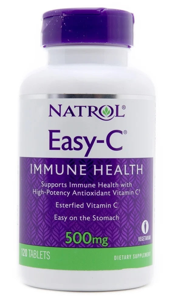 Natrol Easy-C, 500mg - 120 tabs | High-Quality Vitamins & Minerals | MySupplementShop.co.uk