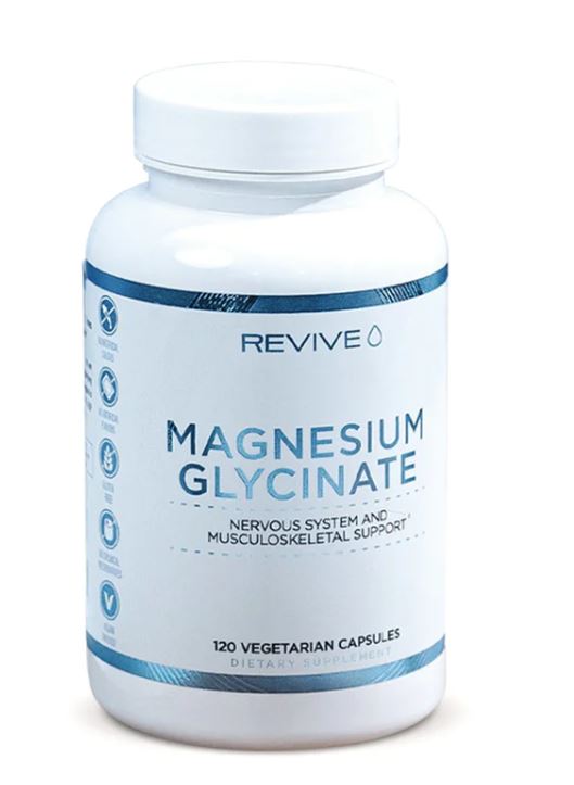 Revive Magnesium Glycinate - 120 vcaps | High-Quality Vitamins & Minerals | MySupplementShop.co.uk