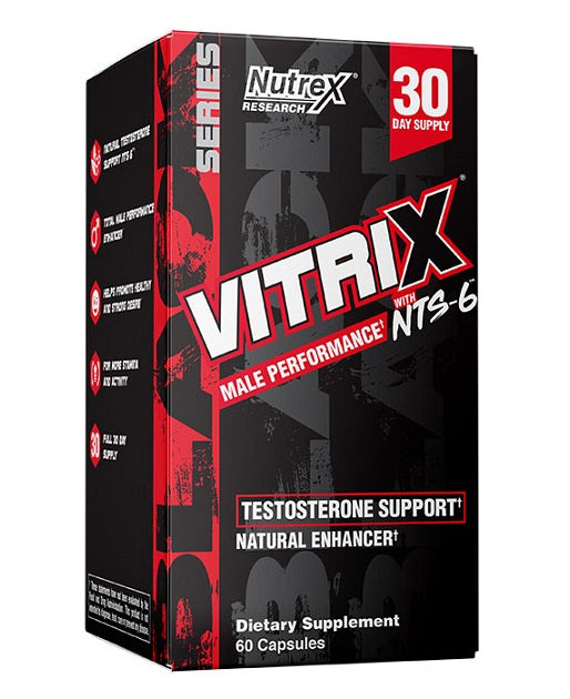 Nutrex Vitrix with NTS-6 - 60 caps | High-Quality Natural Testosterone Support | MySupplementShop.co.uk