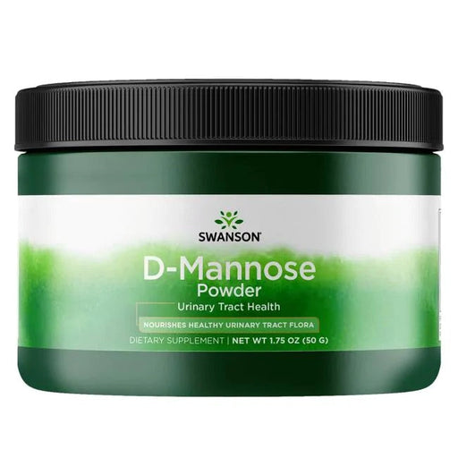 Swanson D-Mannose, Powder - 50g | High-Quality Health and Wellbeing | MySupplementShop.co.uk