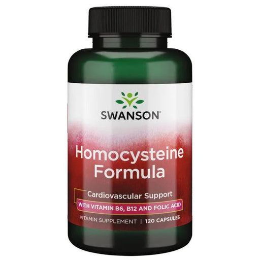 Swanson Homocysteine Formula - 120 caps | High-Quality Health and Wellbeing | MySupplementShop.co.uk