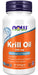 NOW Foods Krill Oil, 500mg - 60 softgels | High-Quality Joint Support | MySupplementShop.co.uk