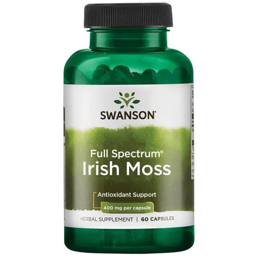 Swanson Full Spectrum Irish Moss, 400mg - 60 caps | High-Quality Health and Wellbeing | MySupplementShop.co.uk