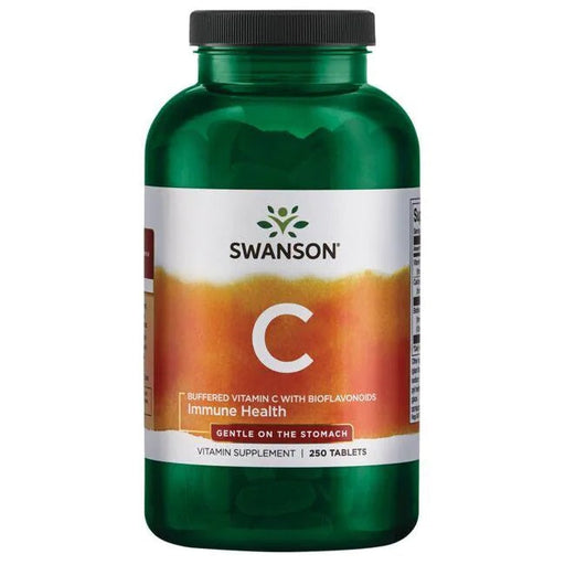 Swanson Buffered Vitamin C with Bioflavonoids - 250 tabs | High-Quality Vitamins & Minerals | MySupplementShop.co.uk