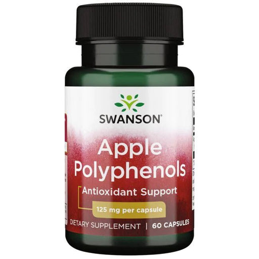 Swanson Apple Polyphenols, 125mg - 60 caps | High-Quality Health and Wellbeing | MySupplementShop.co.uk