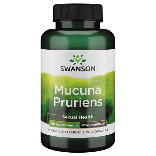 Swanson Mucuna Pruriens, 350mg - 200 caps | High-Quality Health and Wellbeing | MySupplementShop.co.uk