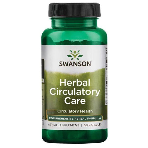 Swanson Herbal Circulatory Care - 60 caps | High-Quality Health and Wellbeing | MySupplementShop.co.uk