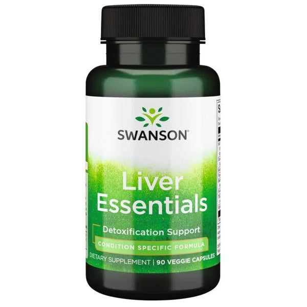 Swanson Liver Essentials - 90 vcaps | High-Quality Health and Wellbeing | MySupplementShop.co.uk