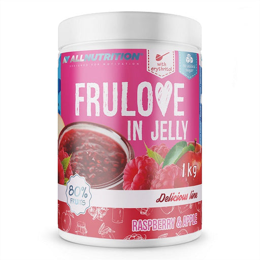 Allnutrition Frulove In Jelly, Raspberry & Apple - 1000g | High-Quality Health Foods | MySupplementShop.co.uk