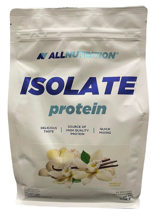 Allnutrition Isolate Protein, Vanilla - 908 grams | High-Quality Protein | MySupplementShop.co.uk