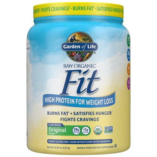 Garden of Life Raw Organic Fit, Original - 445g | High-Quality Protein | MySupplementShop.co.uk