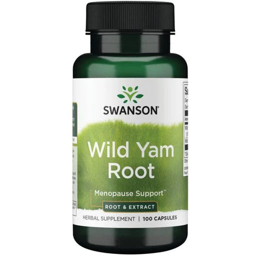 Swanson Wild Yam Root - 100 caps | High-Quality Health and Wellbeing | MySupplementShop.co.uk