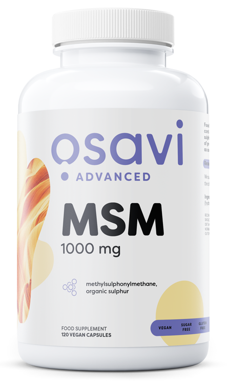 Osavi MSM, 1000mg - 120 vcaps - Minerals and Vitamins at MySupplementShop by Osavi