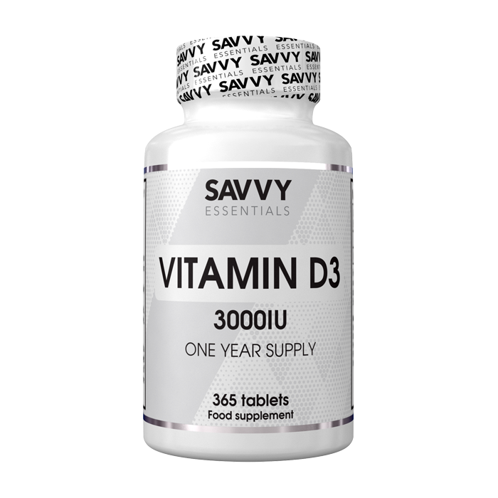 Savvy Essentials Vitamin D3 3000iu