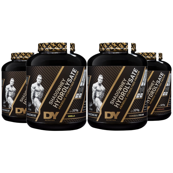 Dorian Yates DY Nutrition Shadowhey Hydrolyzed 2.27kg | High-Quality Combination Multivitamins & Minerals | MySupplementShop.co.uk