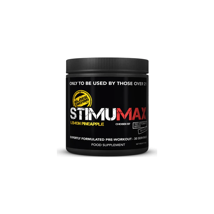 Strom Sports StimuMax Black Edition 360g - Grap3d - Pre-Workout Supplement at MySupplementShop by Strom Sports